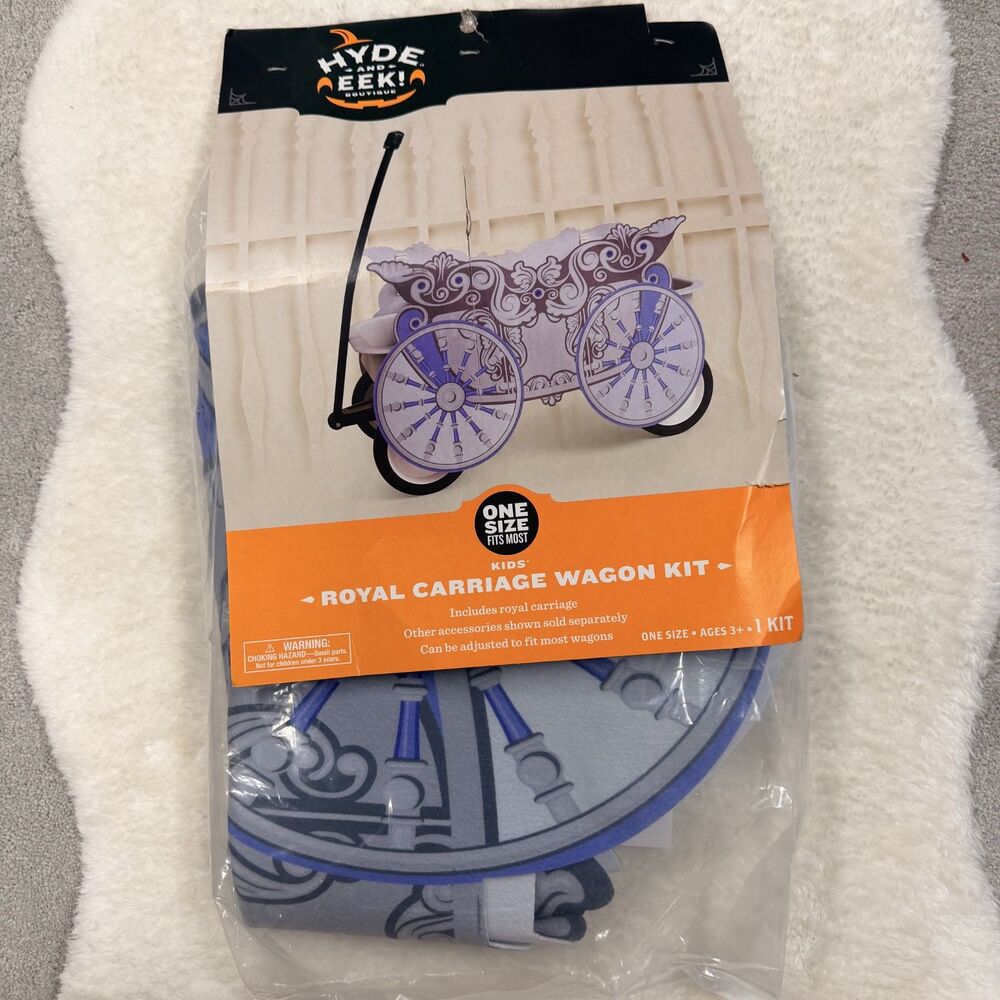 Hyde & Eek Kids' Royal Carriage Wagon Kit Halloween Costume Accessory